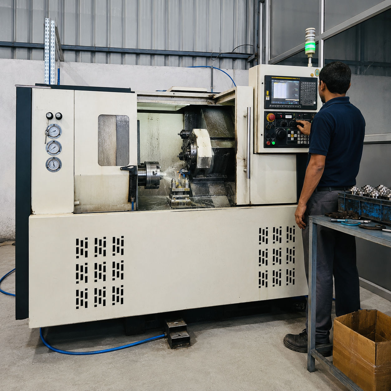CNC lathe thirteen